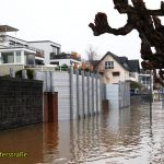 Die erste Hochwasserwelle 2021 hat ihren Scheitel erreicht