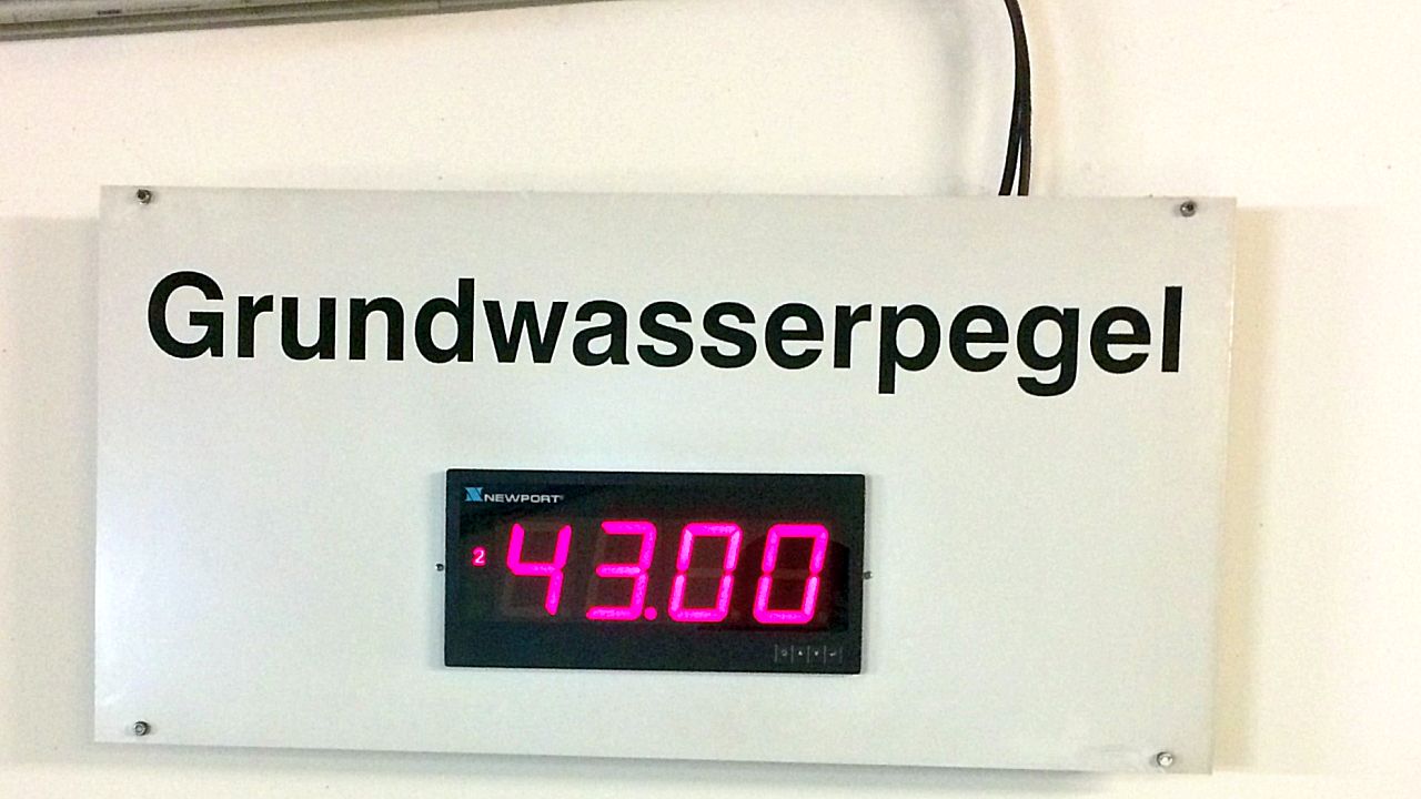 Grundwasserpegel Tiefgarage Maternusplatz