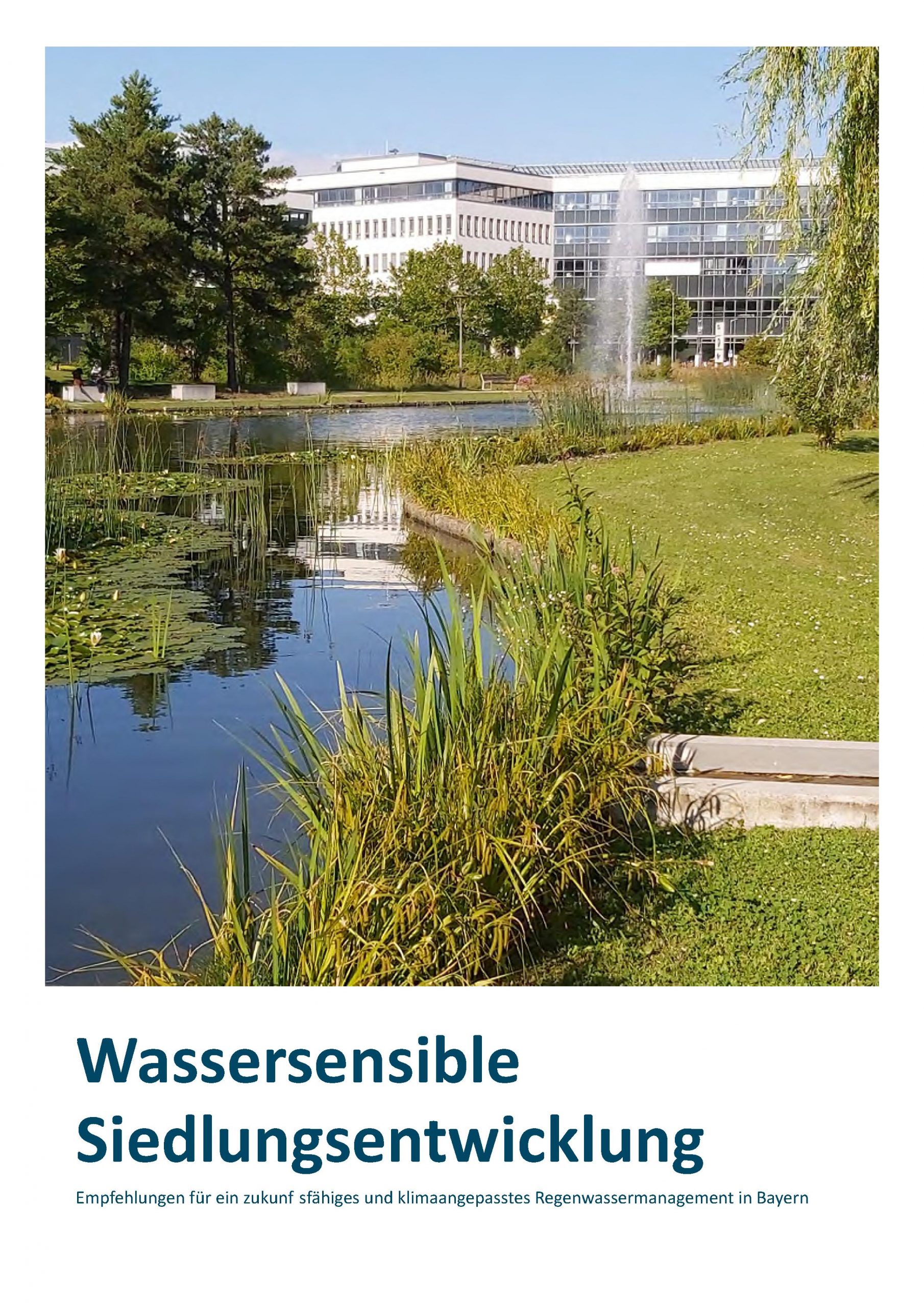 Leitfaden Wassersensible Siedlungsentwicklung